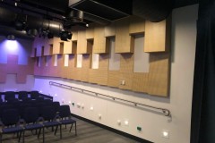 DecraSound Wood Panels in Studio