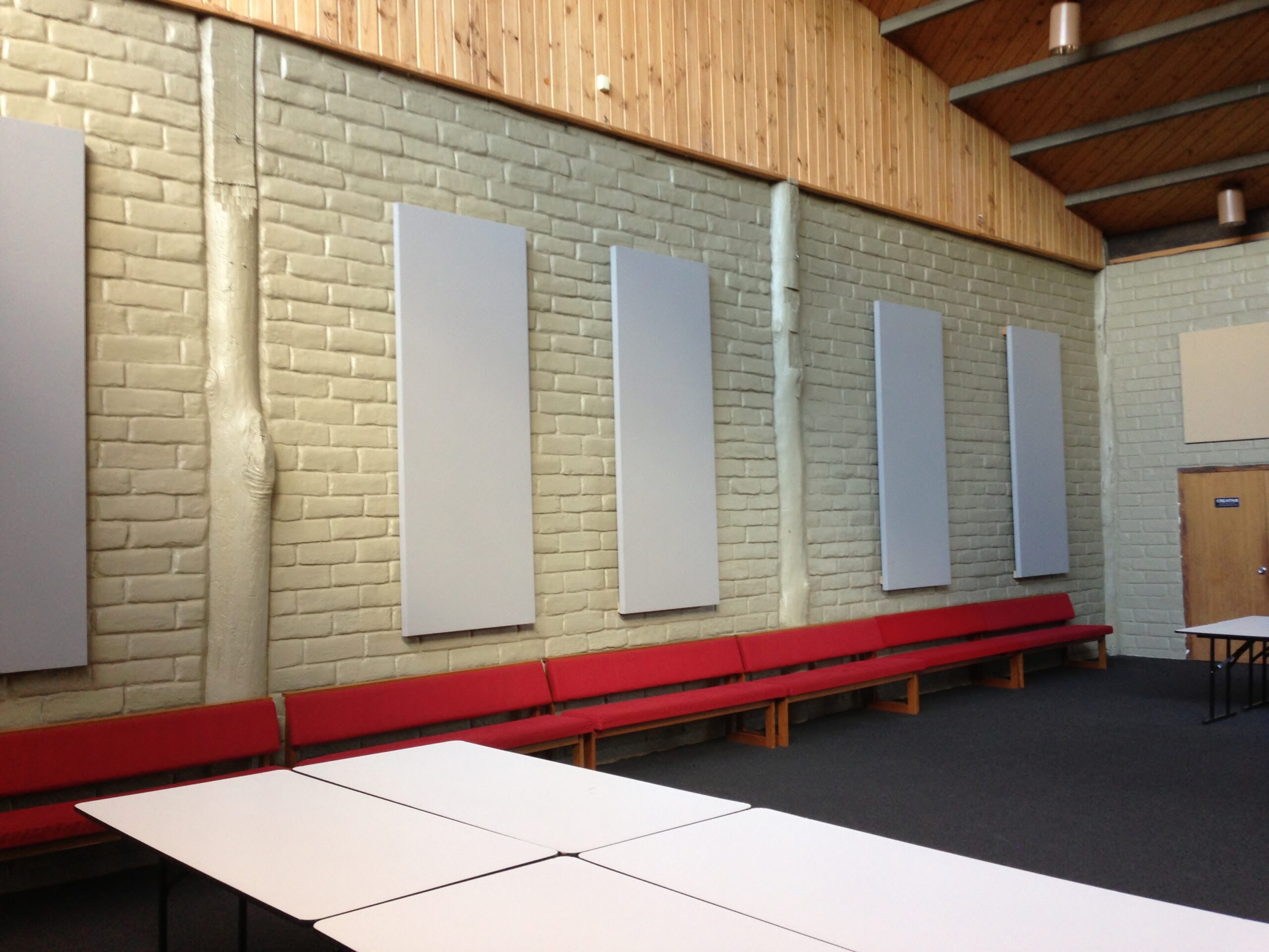Church Hall Acoustics DecraSound Acoustics Panels